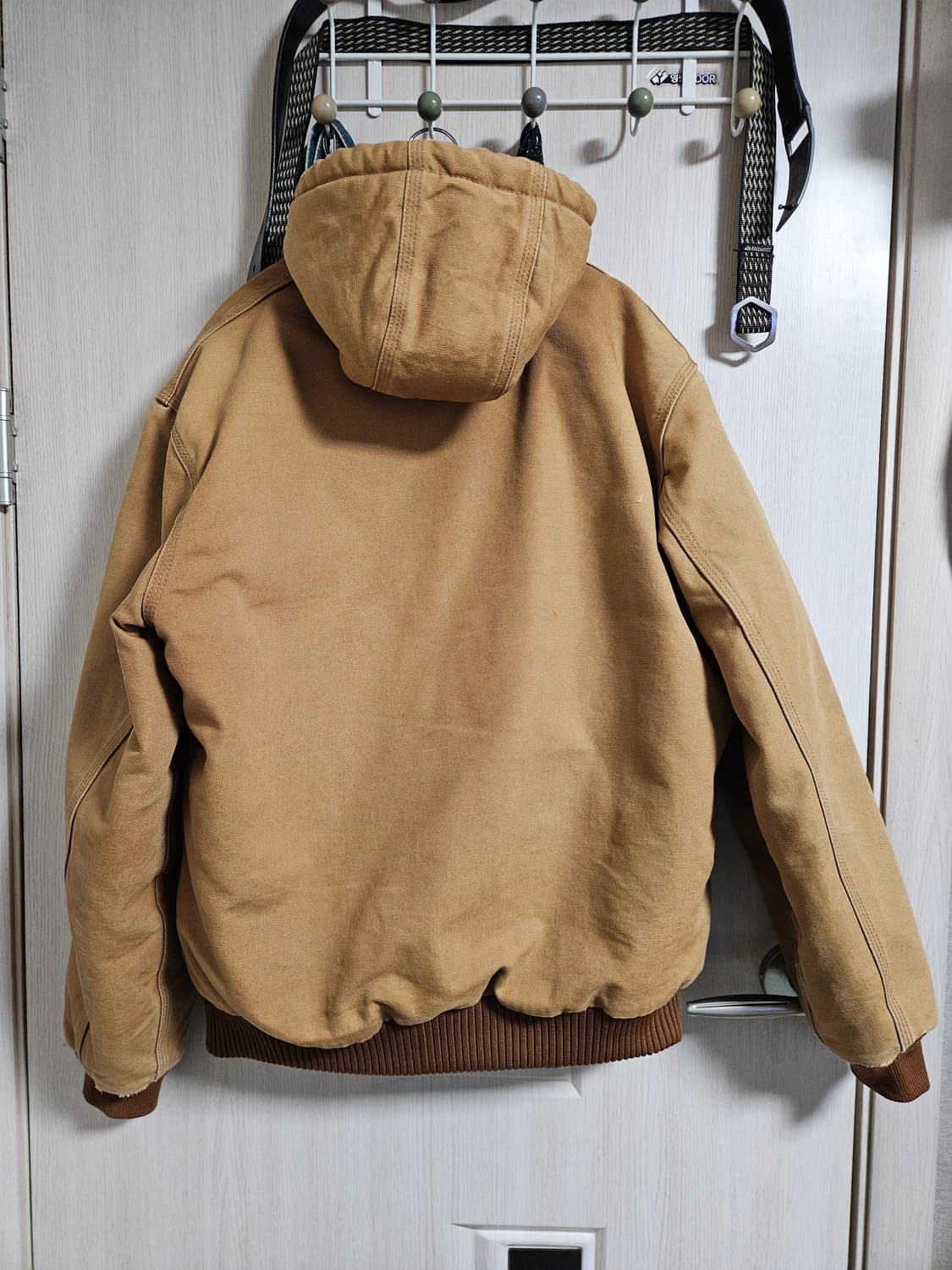 J140 칼하트 덕 액티브 후드 자켓 빈티지 s표기 상품이미지2