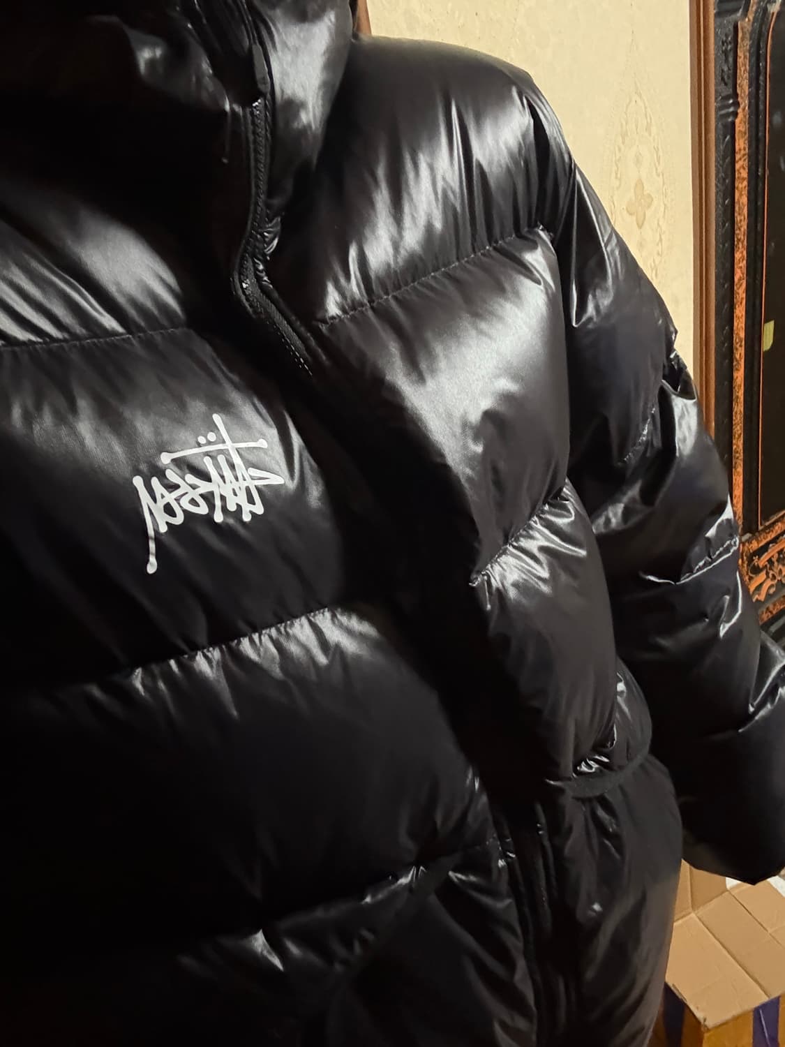 스투시 립스탑 패딩 M size 상품이미지9