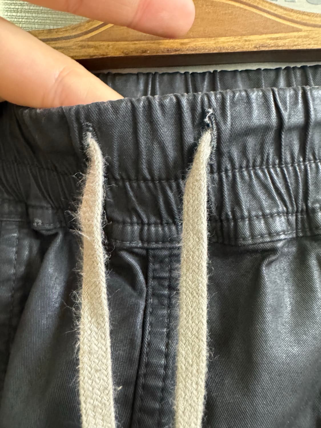 릭오웬스 태권도 코팅 팬츠rm s 상품이미지3