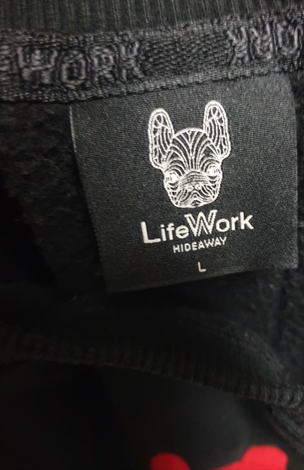 라이프워크 키즈 (셋업) 후로피 스몰라독 기모 스웨트 L 상품이미지4