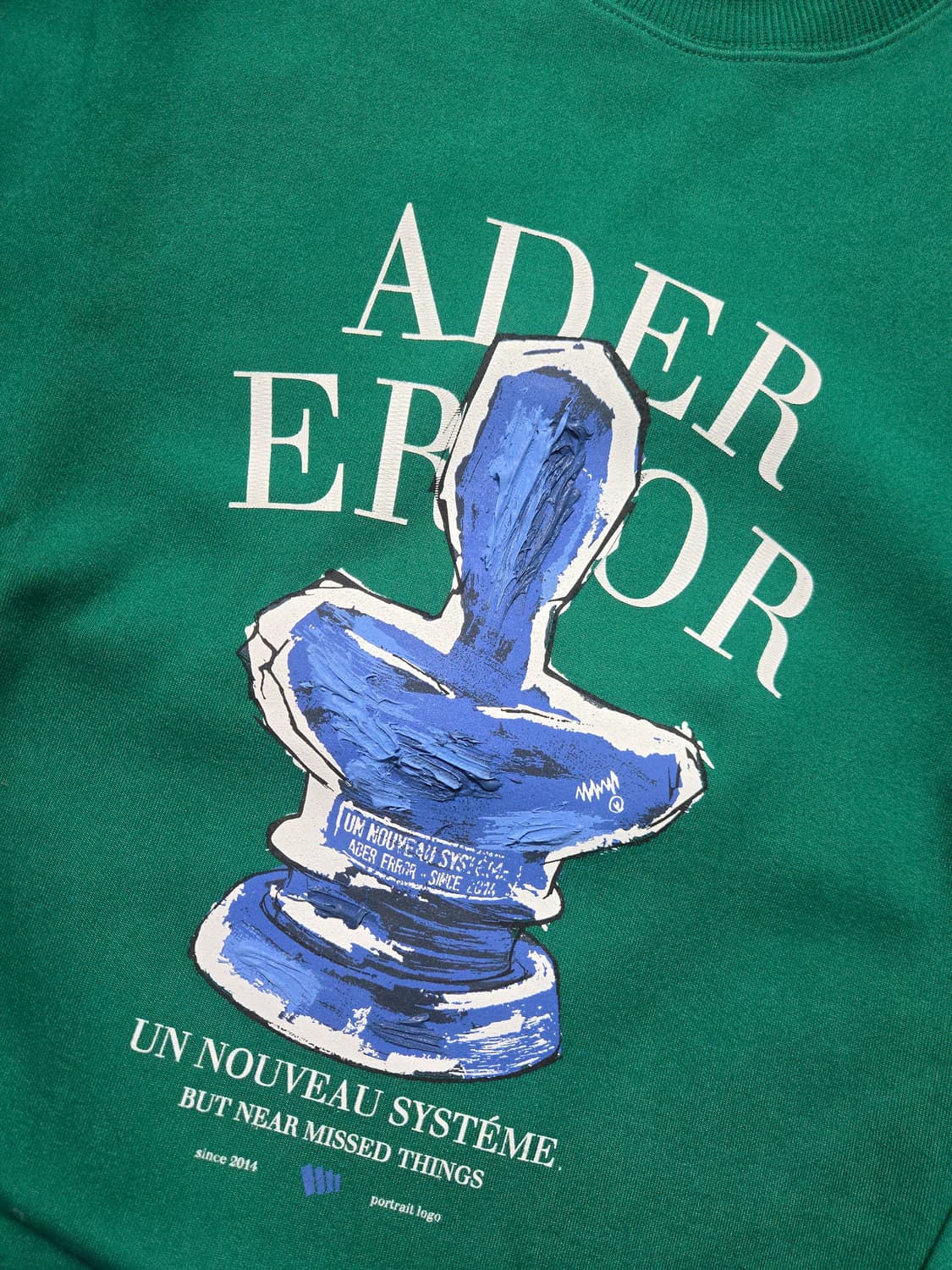 아더에러 포트레이트 트로피 스웨트셔츠 그린 사이즈 2 상품이미지2