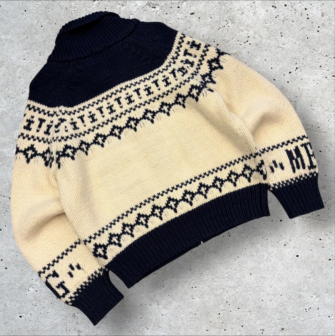 [S] 마리떼 프랑소와저버 코위찬 니트 집업 C570 상품이미지2