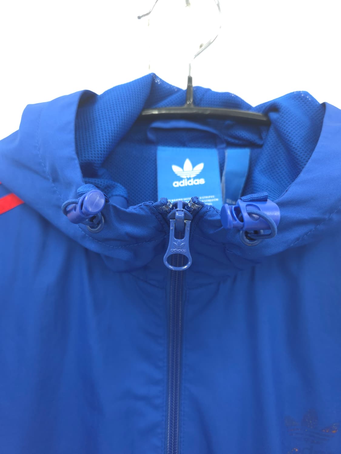 M 아디다스 오리지널 레드 블루 카모 바람막이 상품이미지3