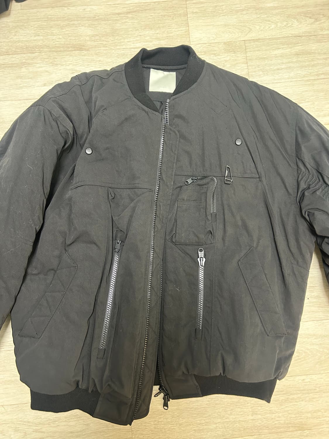 언더마이카 저거넛 봄버 블랙 상품이미지2