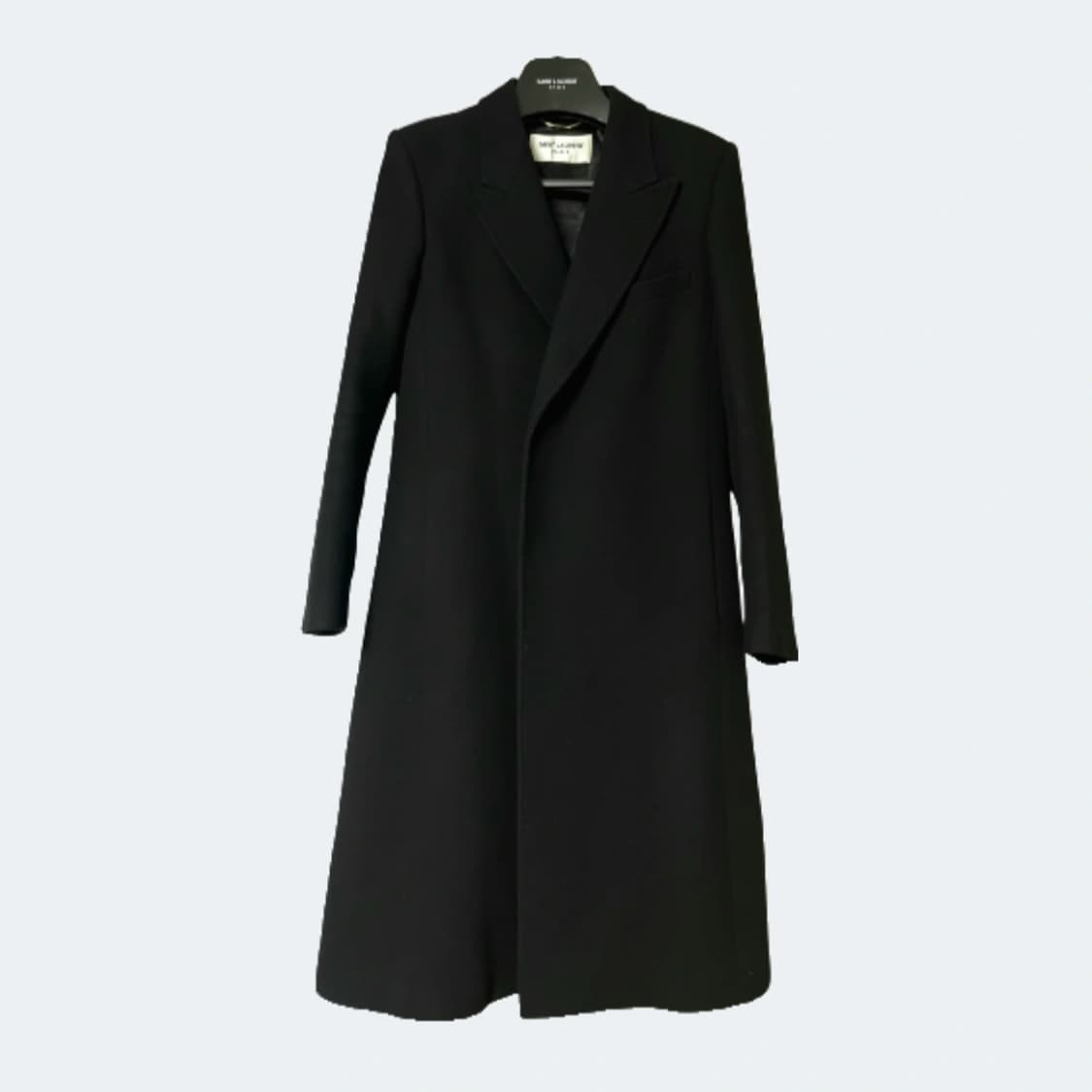 Saint laurent 생로랑 피크드 라펠 코트 36 상품이미지1