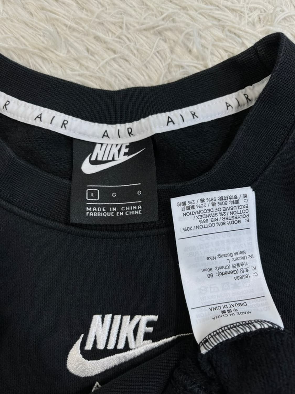 나이키 에어 크롭 맨투맨/#3093 상품이미지4