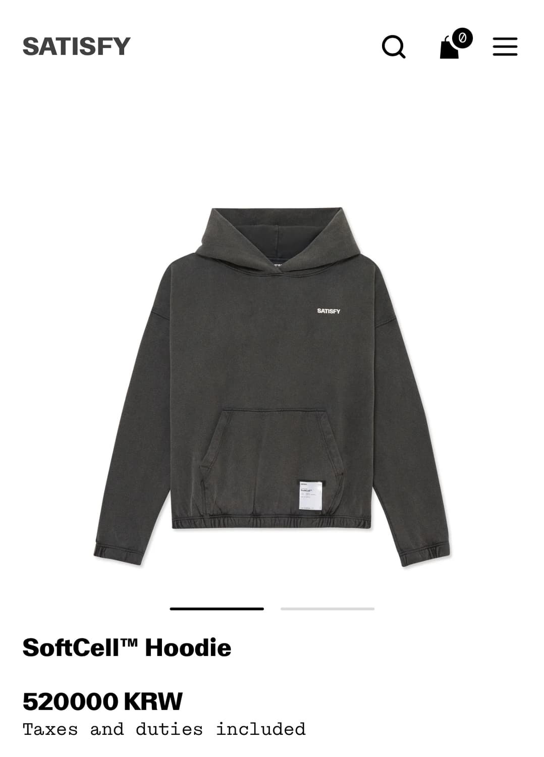 새티스파이 SoftCell™ Hoodie 상품이미지1