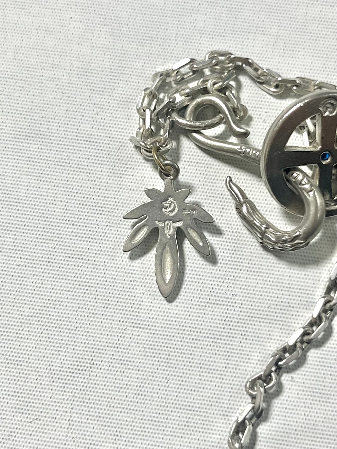 타디킹 블루스톤 50cm 체인+18k 간자 상품이미지3