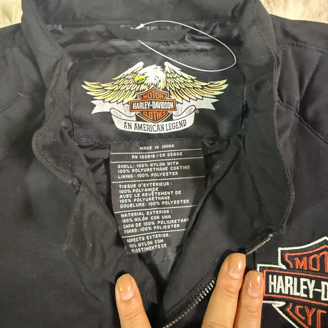 할리데이빈슨 블랙자켓 상품이미지4