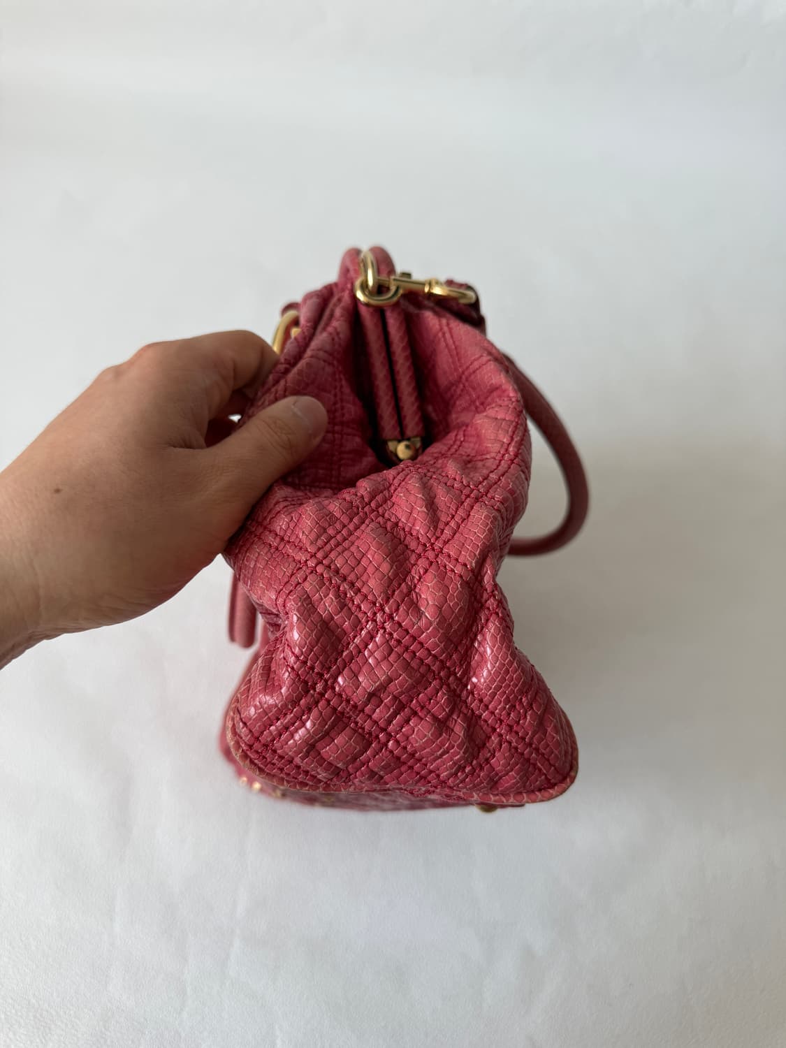 마크 제이콥스(MARC JACOBS) 레더 스터드 프레임백(ITALY) 상품이미지5