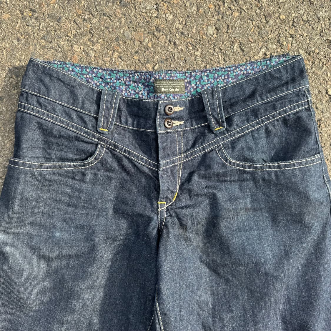 VTG JPN 데님 스커트 반바지 상품이미지3