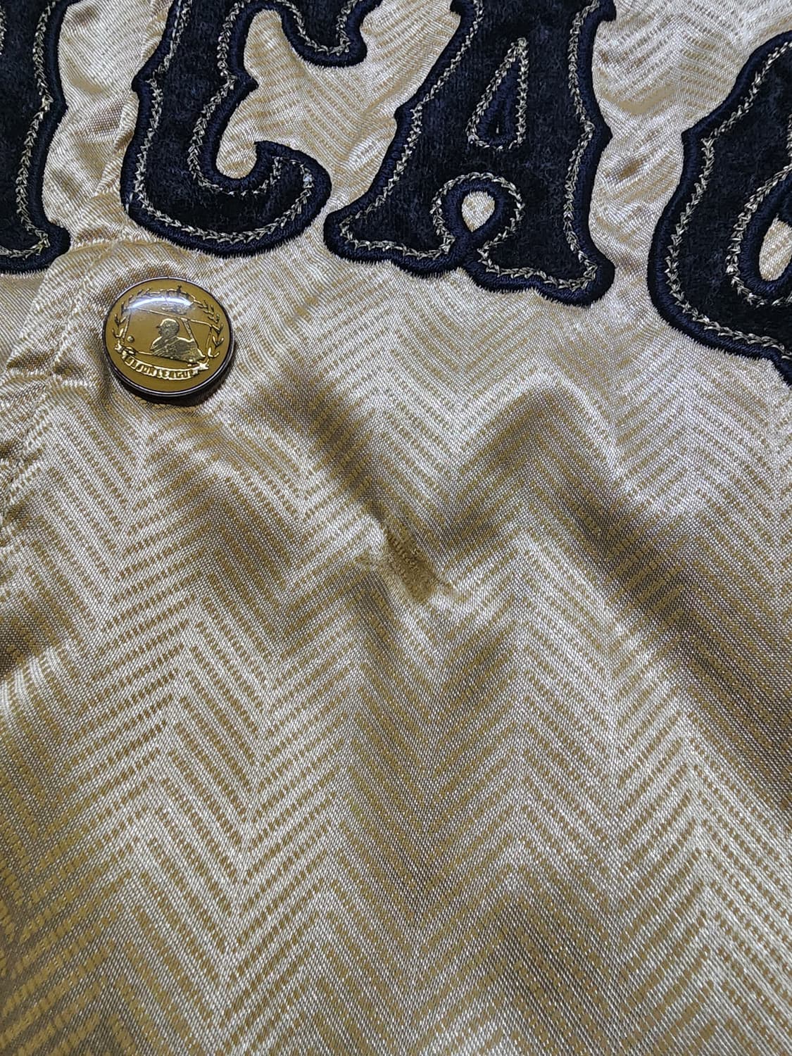 빈티지 MLB 엠엘비 시카고화이트삭스 바시티자켓 상품이미지10