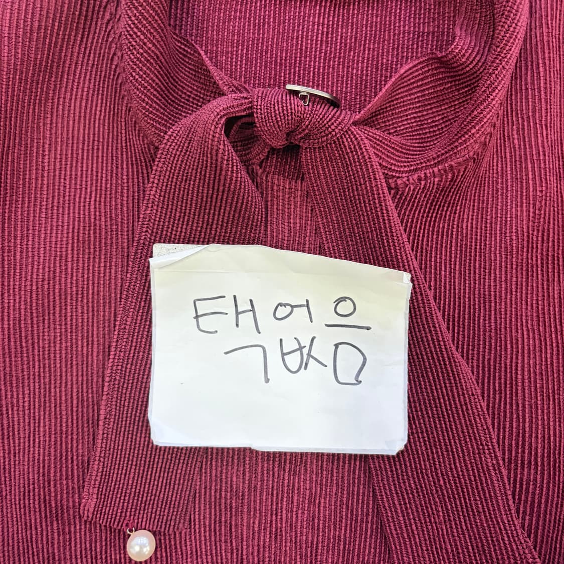 실측 빈티지 여성 플리츠 원피스 0619D1 상품이미지4