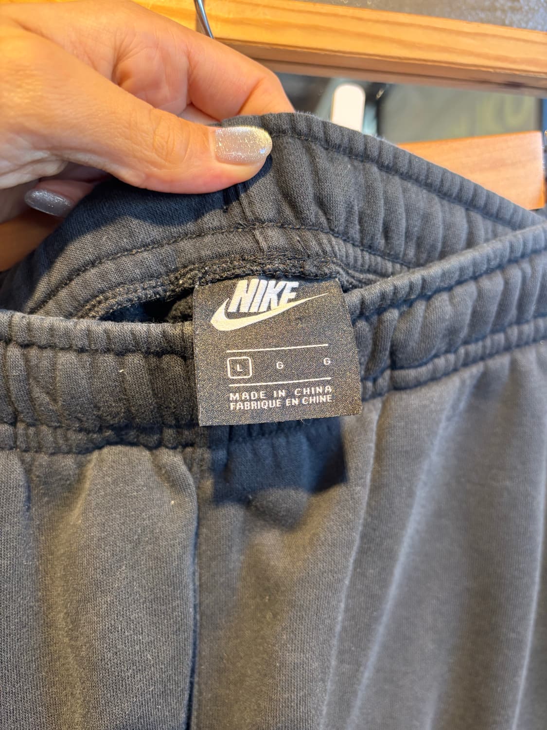나이키 기모 조거 팬츠 L 상품이미지3