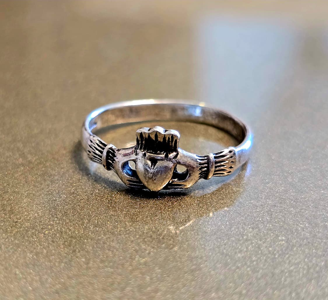 🇮🇪클래다(Claddagh) 실버 925 은 반지 상품이미지1