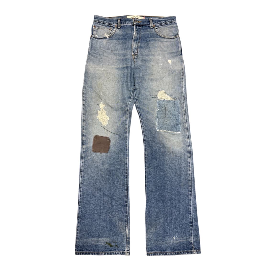 빈티지 리바이스 517 패치워크 리워크 플레어진 erd 상품이미지1