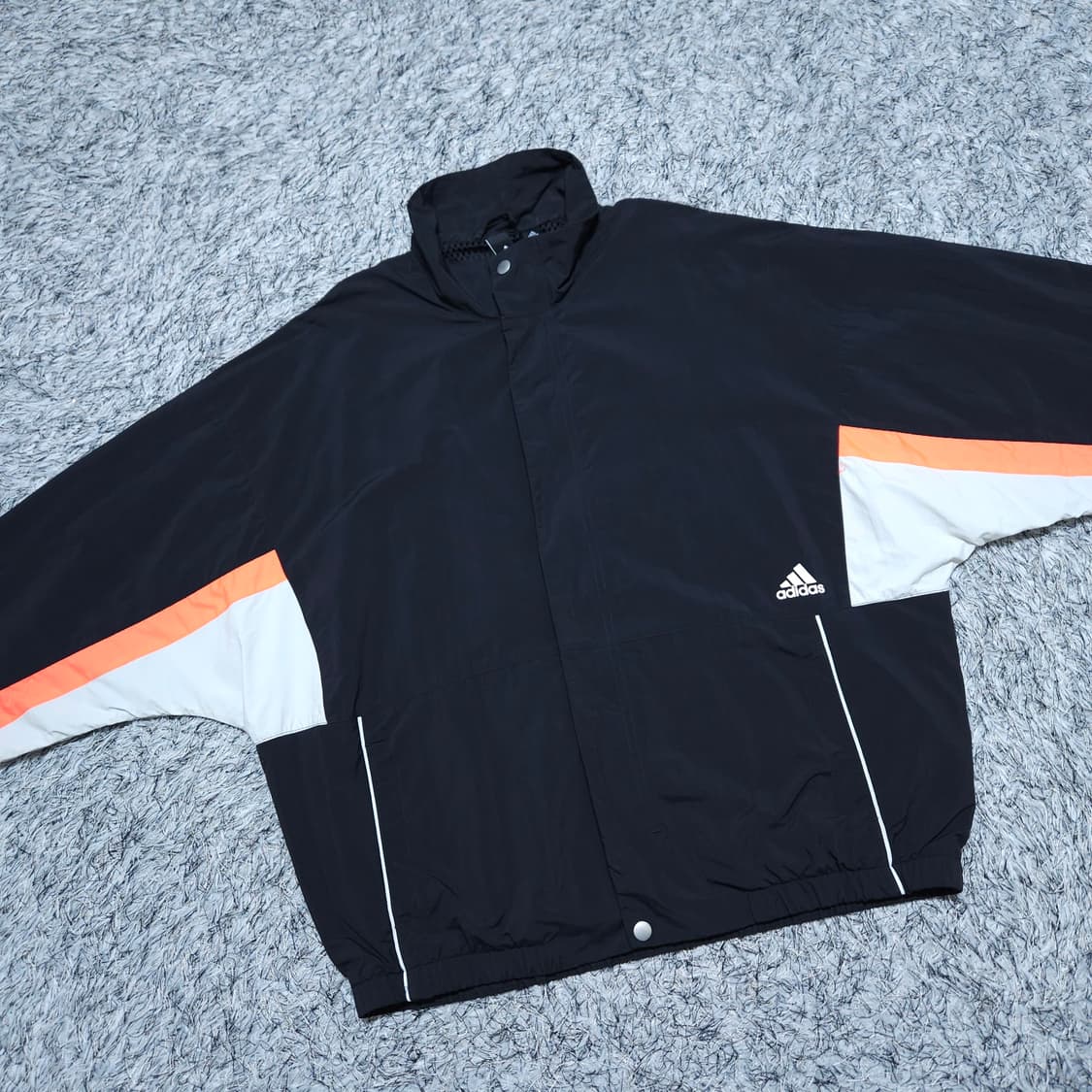 아디다스) L 남자 컬러블록 바람막이자켓 / 왕눈이샵 상품이미지2