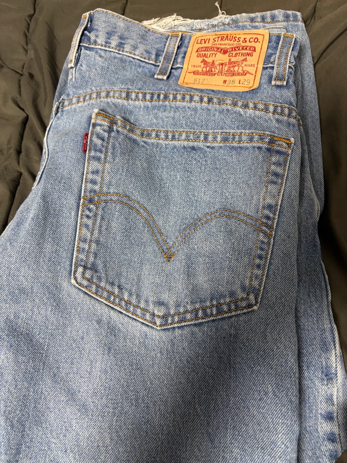 빈티지 리바이스 517 청바지 38/29 상품이미지1