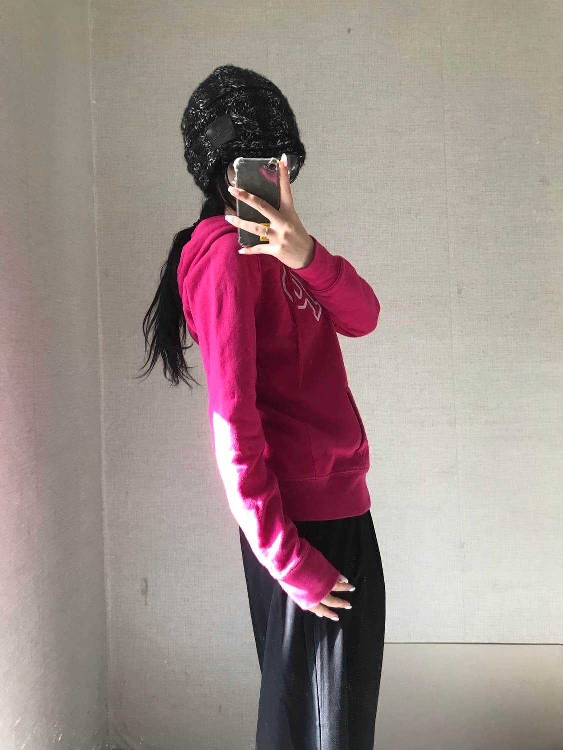 갭 핑크 후드집업 상품이미지5