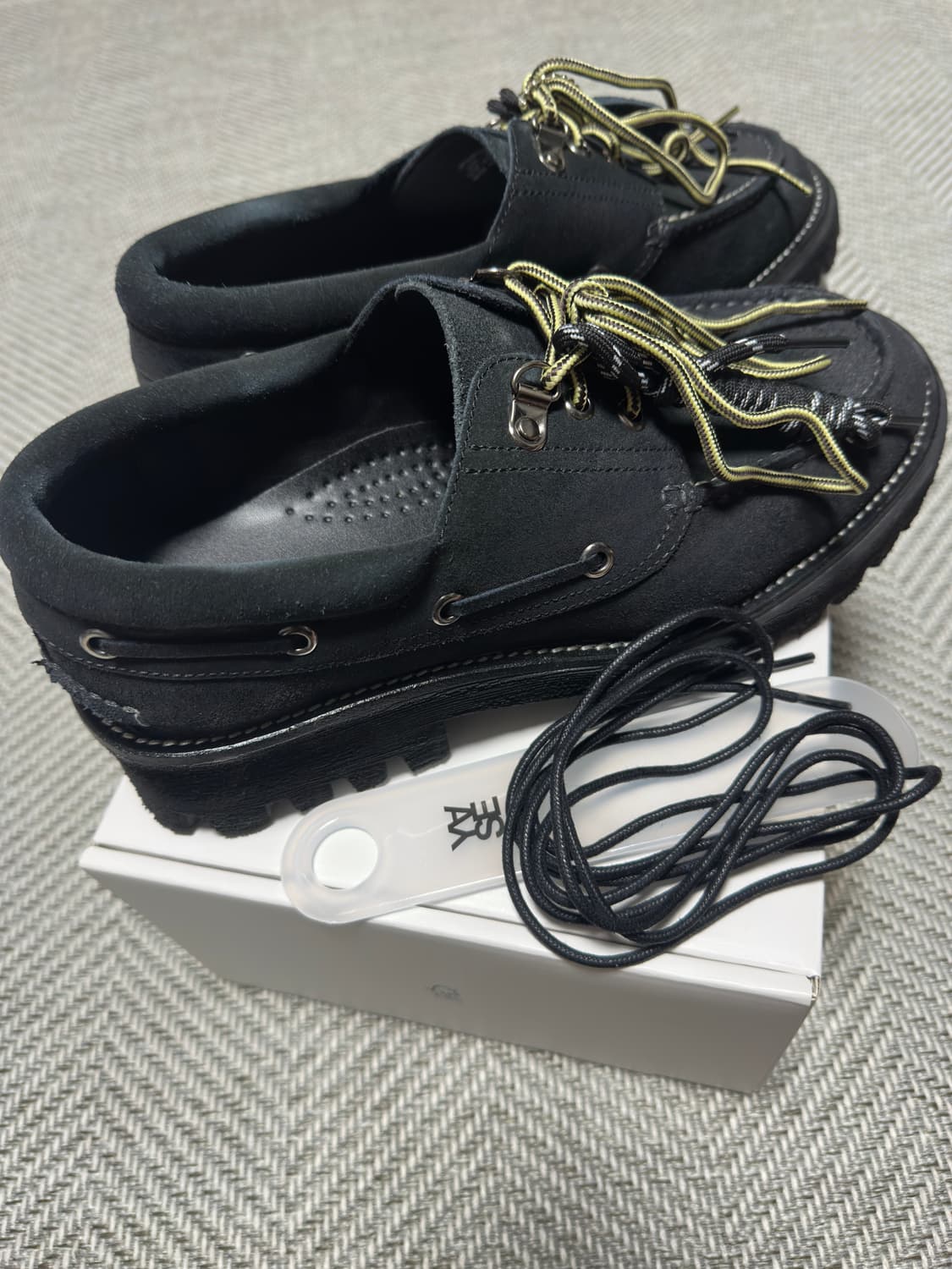 야세 피로 보트슈즈 블랙 265 상품이미지3