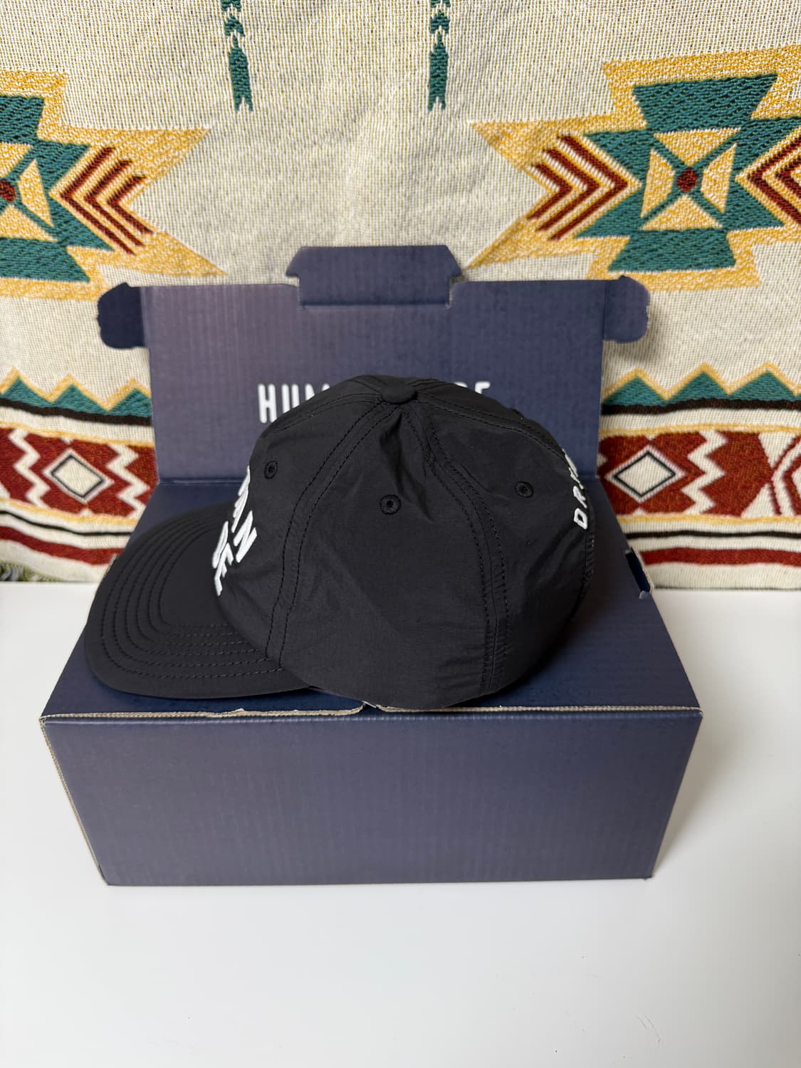 휴먼메이드 Human Made 5Panel Nylon Cap Black 상품이미지5