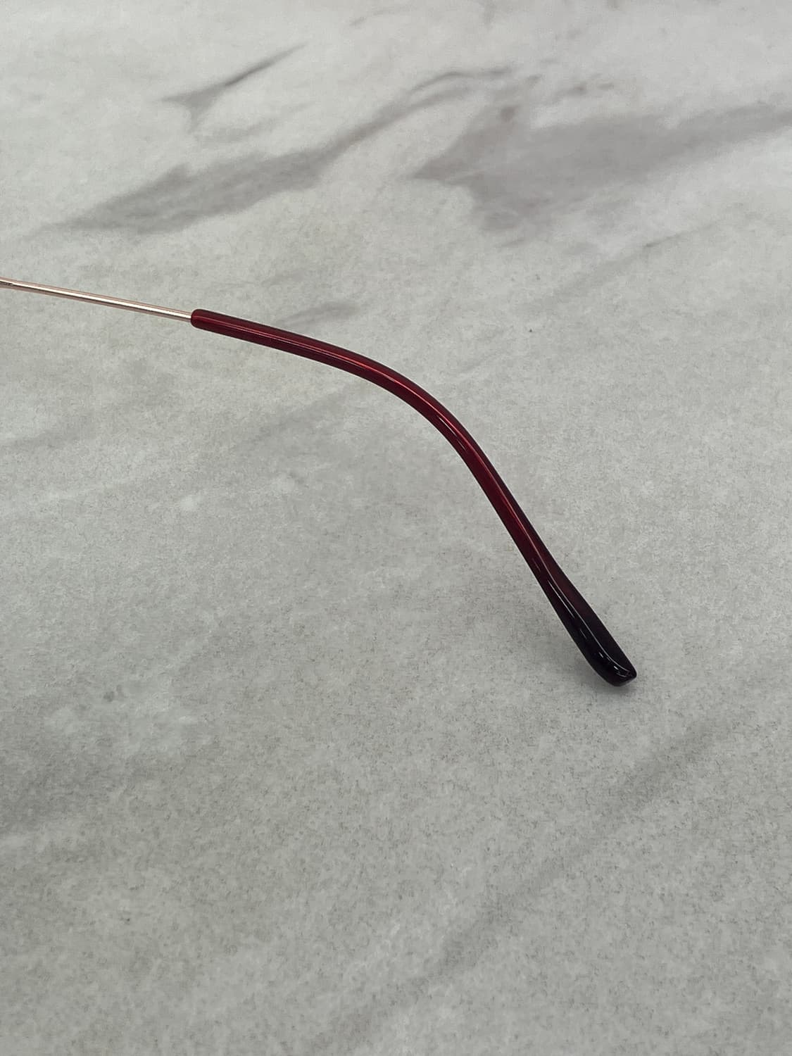 하츠 Hatz 레드 로즈골드 메탈테 안경 상품이미지7