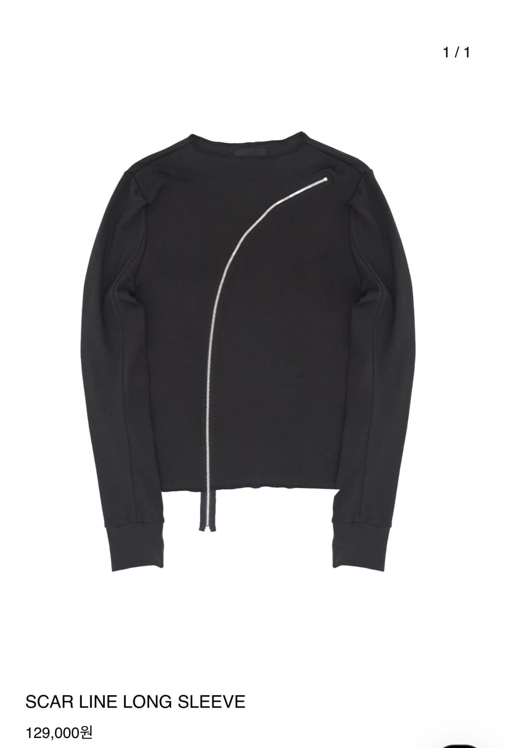 [1] YYYY SCAR  LINE LONG SLEEVE 상품이미지1