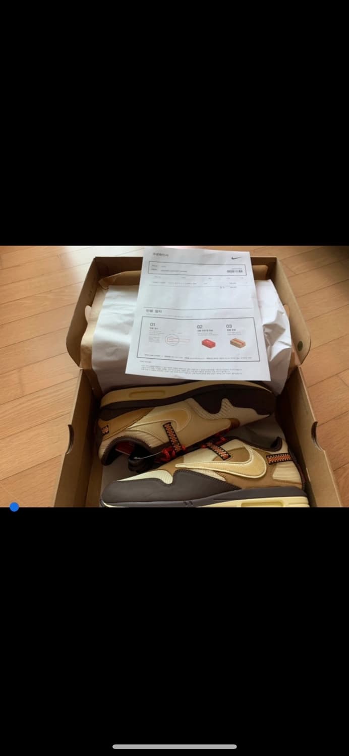 [295]나이키 트래비스 스캇 에어맥스 1 캑터스 브라운 상품이미지1