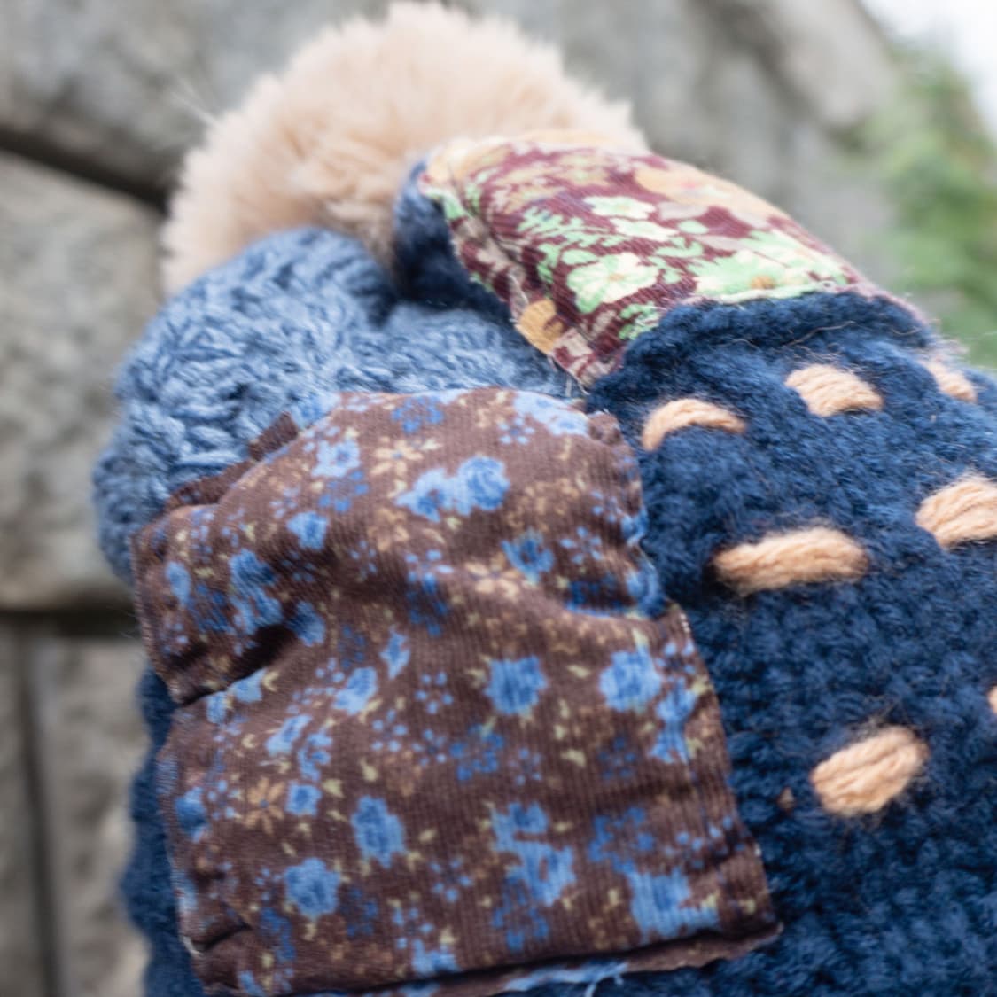 패치 조각파이 비니 상품이미지8