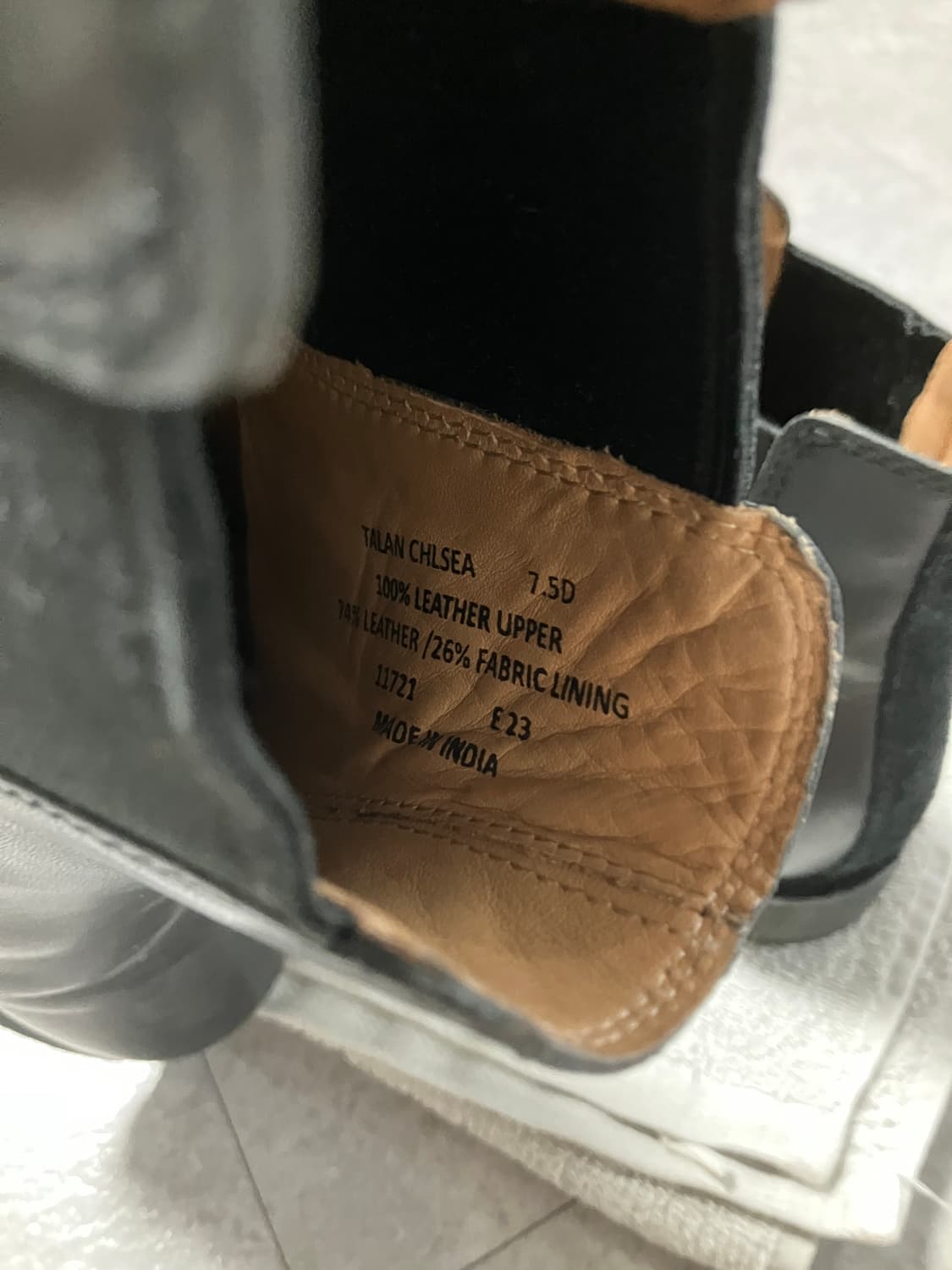 폴로 랄프로렌 첼시 부츠 블랙 255 상품이미지4