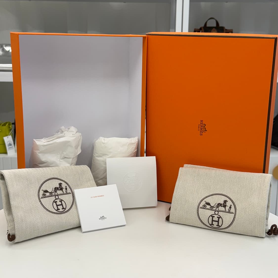 [43] 에르메스 카프스킨 이즈미르 슬리퍼 상품이미지9