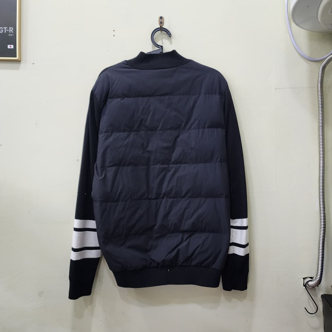 [100] PING 하프집업 니트 (블랙) 상품이미지3