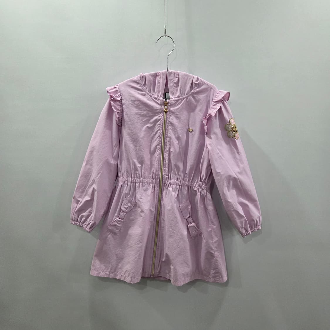 프렌치캣 여아 바람막이 연보라 145  상품이미지1