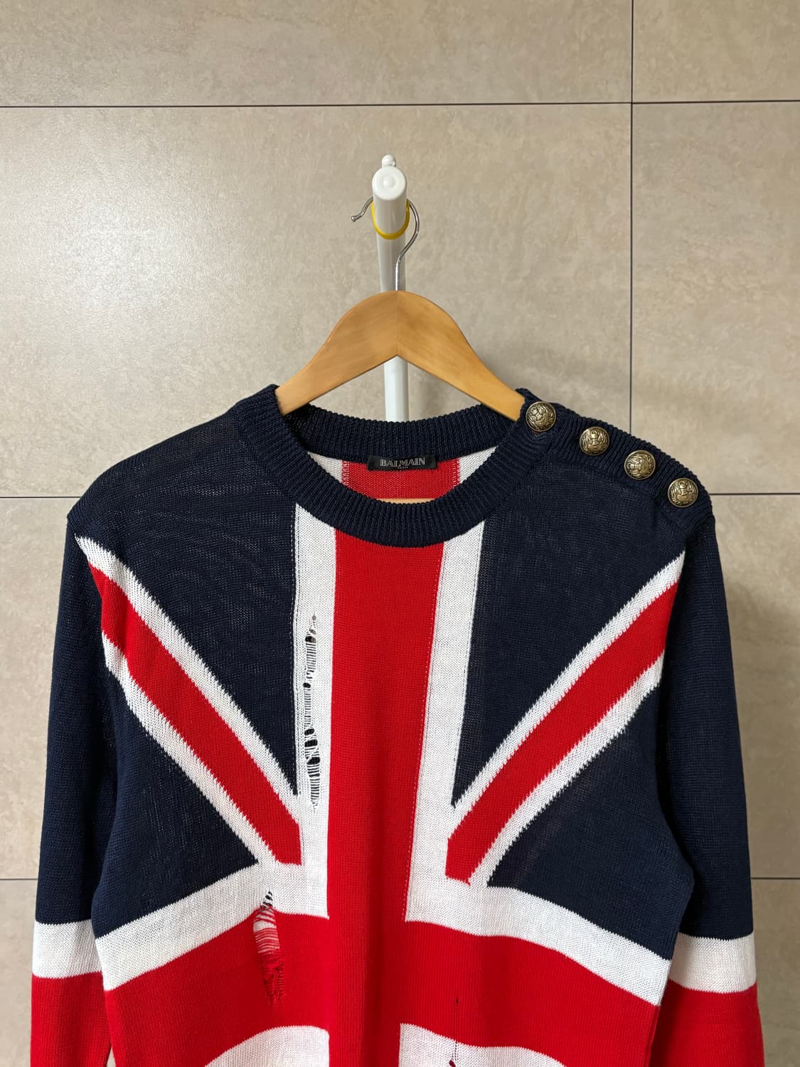 발망 16ss 유니언잭 디스 니트 상품이미지3