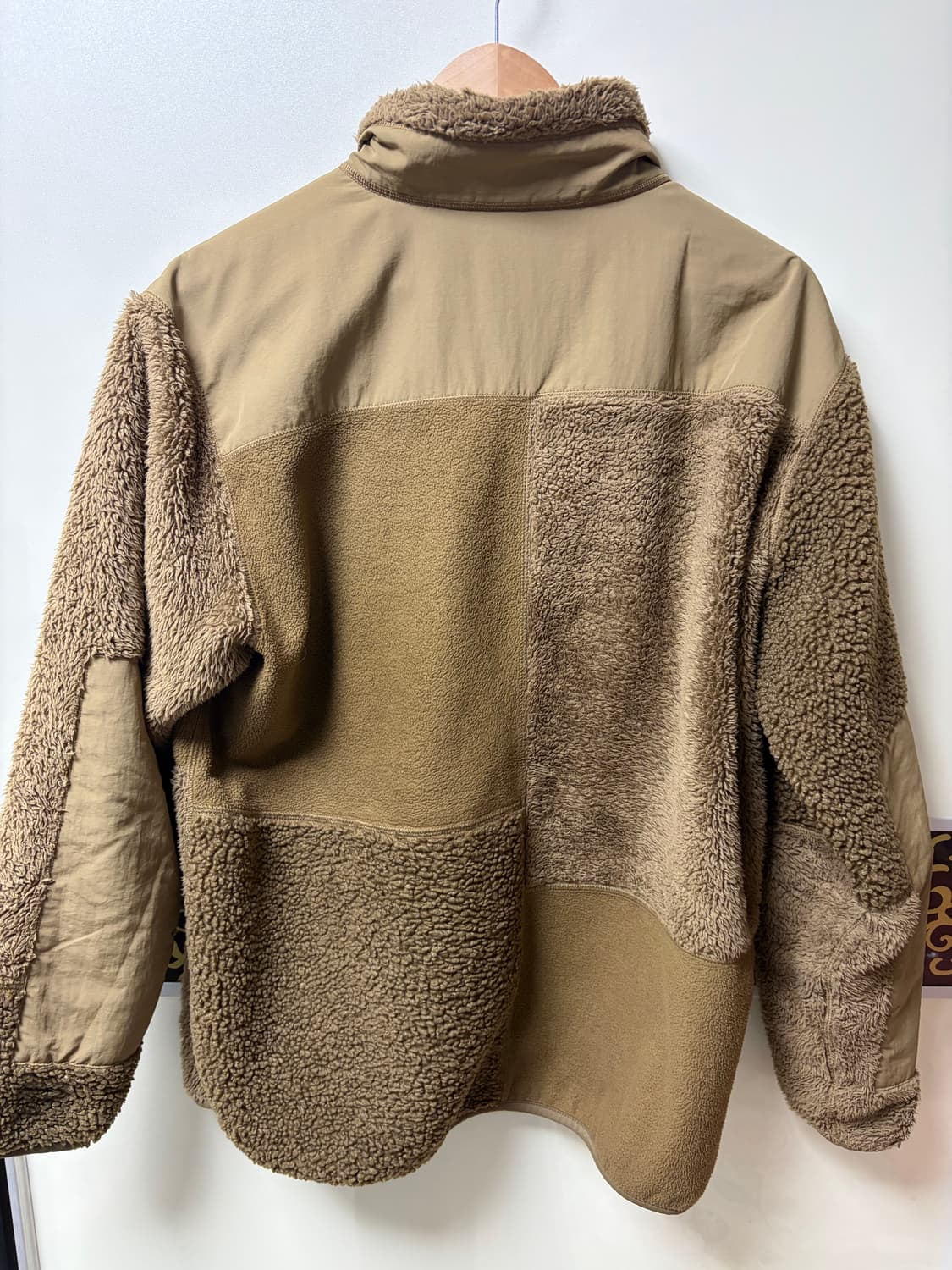 유니클로 엔가 후리스 베이지 L 상품이미지2