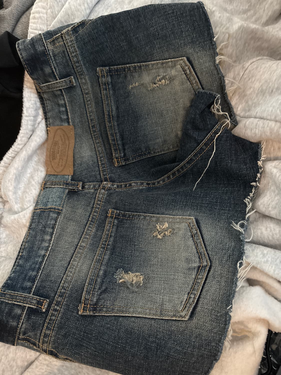 보헤미안서울 데님 쇼츠 상품이미지2