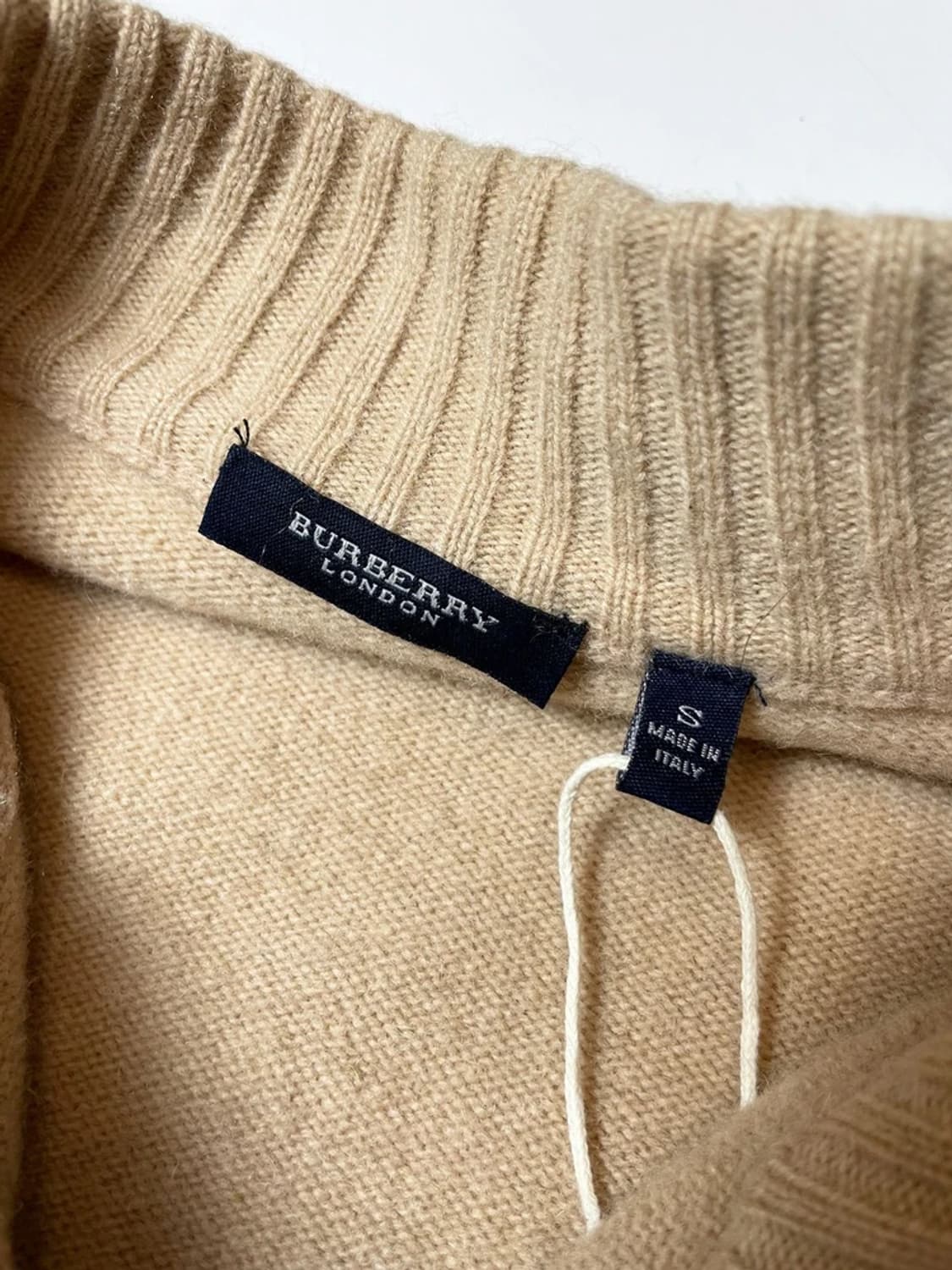 버버리 노바 체크 엘보우 패드 니트 집업 PN9393 상품이미지7