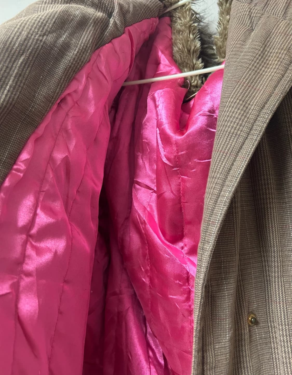 Y2K 빈티지 브라운 후드 점퍼 퍼 자켓 아카이브엑스 갸루 일브 상품이미지3