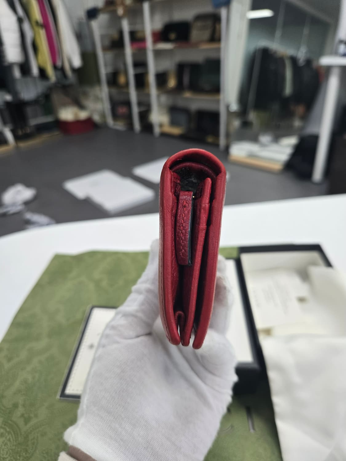 [50%세일] 구찌 마몬트 GG 반지갑 상품이미지3