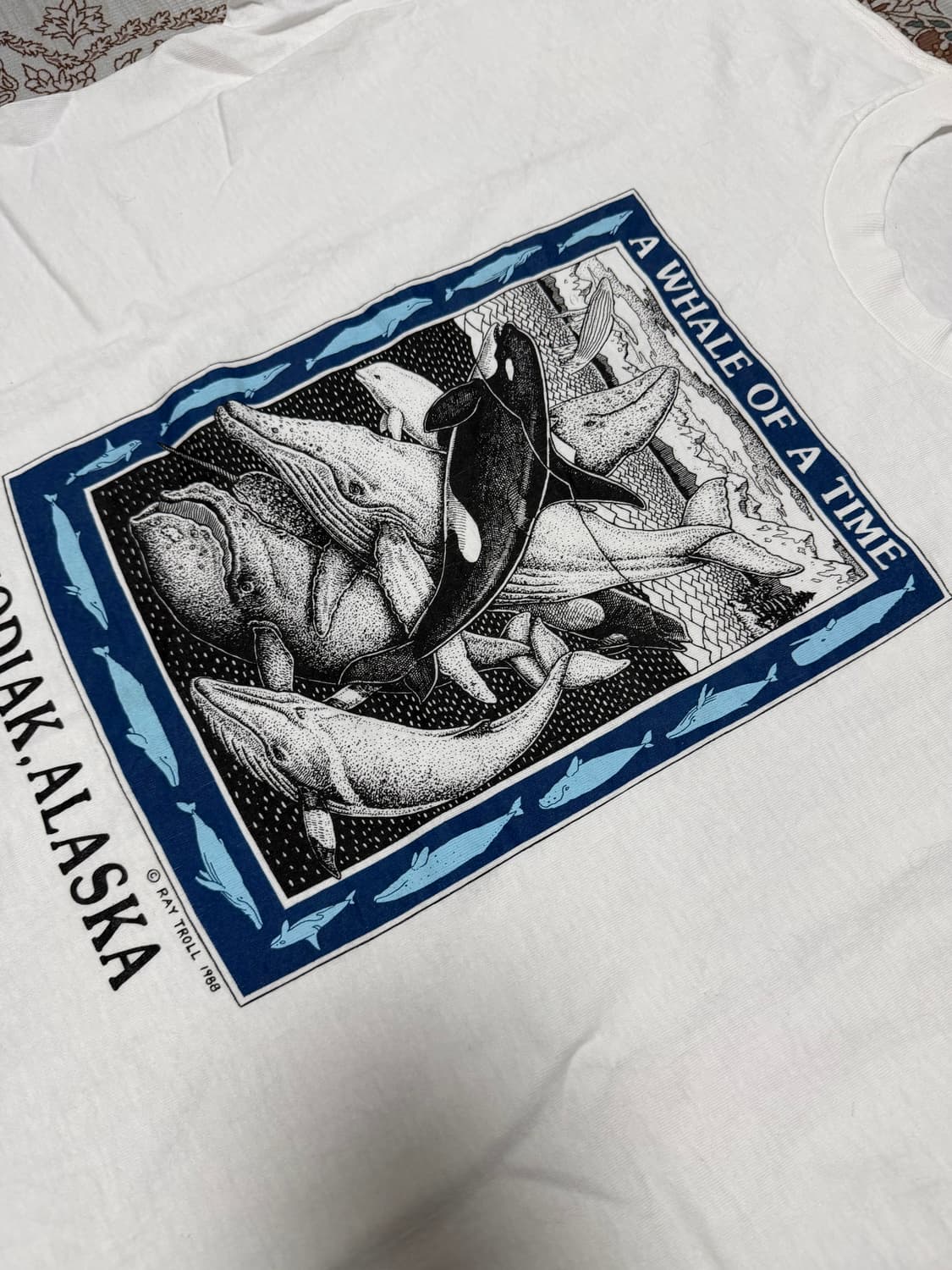 90s USA Lee 그래픽 반팔티 XL 상품이미지1