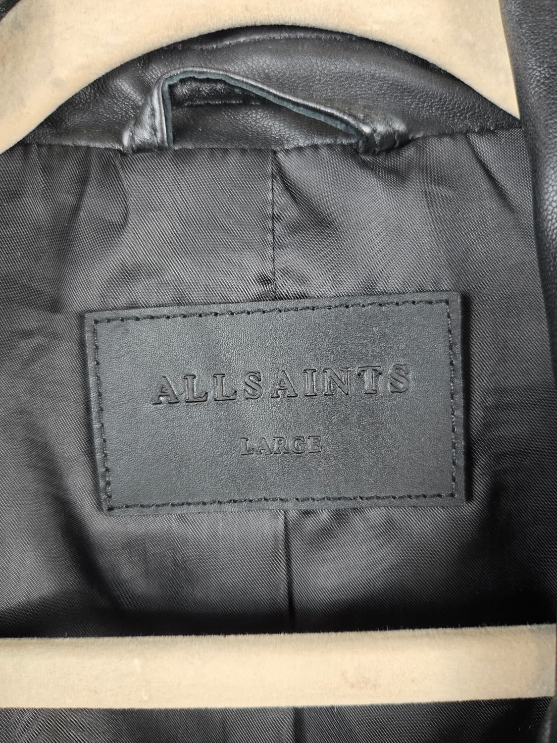 올세인츠 L 다위 바이커 오버핏 라이더 가죽 자켓 ALLSAIN 상품이미지7