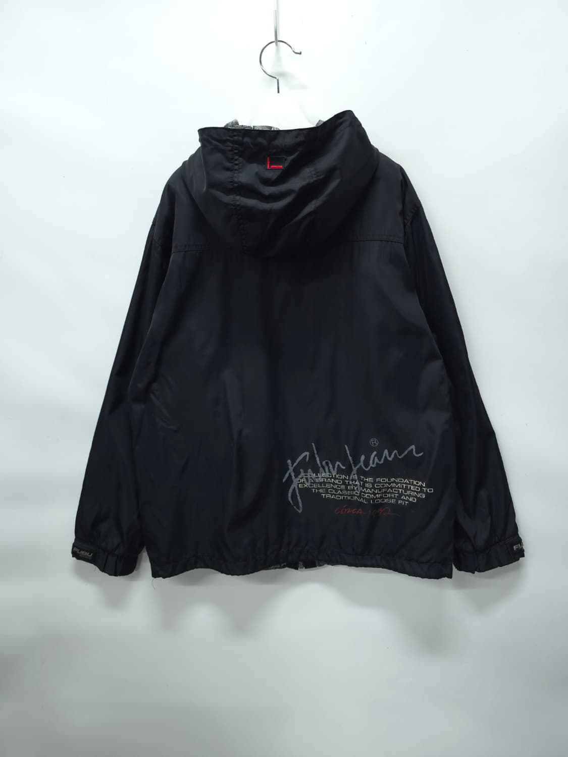 [FUBU] 푸부 데님 프린팅 믹스 후드 바람막이 자켓 (95~100) 상품이미지6