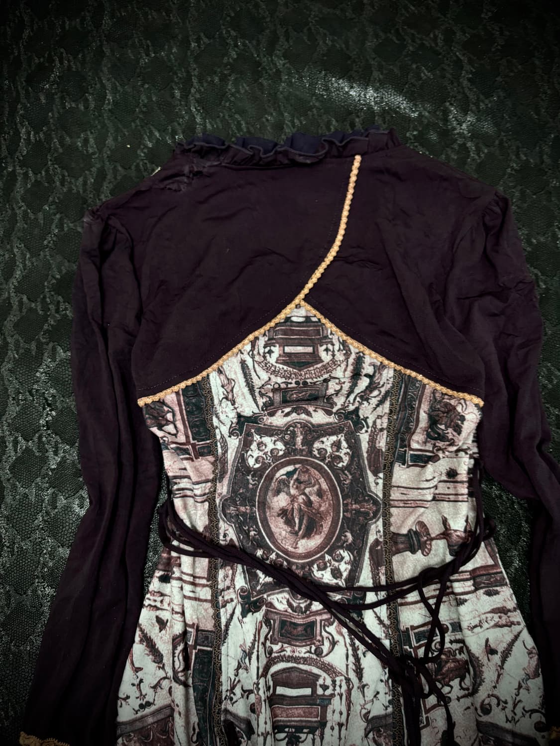 “Ozz On” Rare Full Print Design Purple L 상품이미지8
