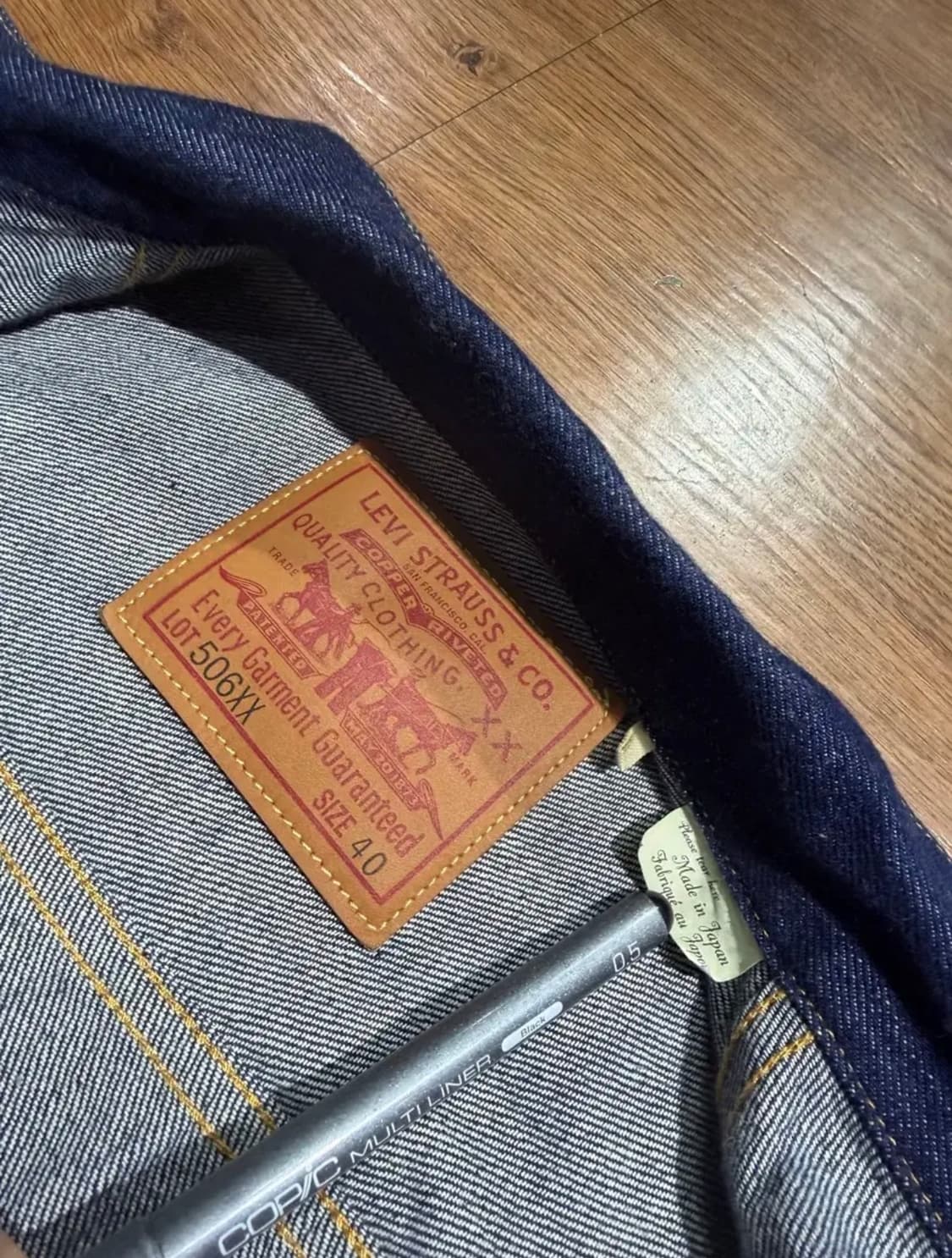 LVC 1936 타입 1 데님 자켓 상품이미지4