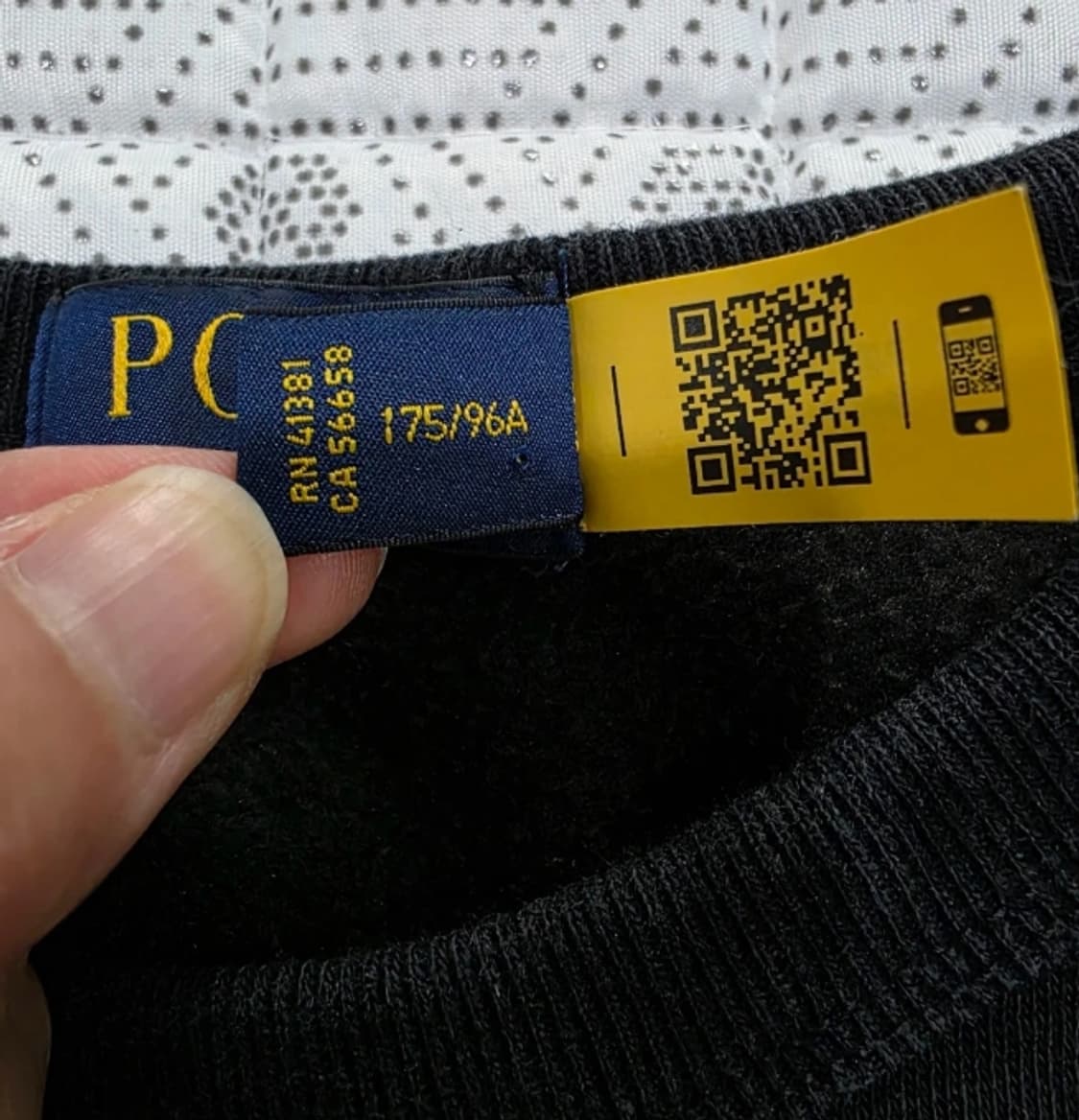 폴로 랄프로렌 블랙 맨투맨 M 신형 상품이미지8