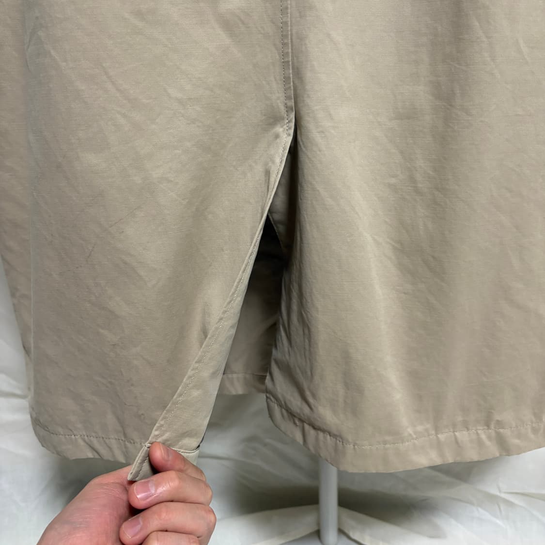 미쏘 맨 트렌치 코트 / 베이지, M 상품이미지7