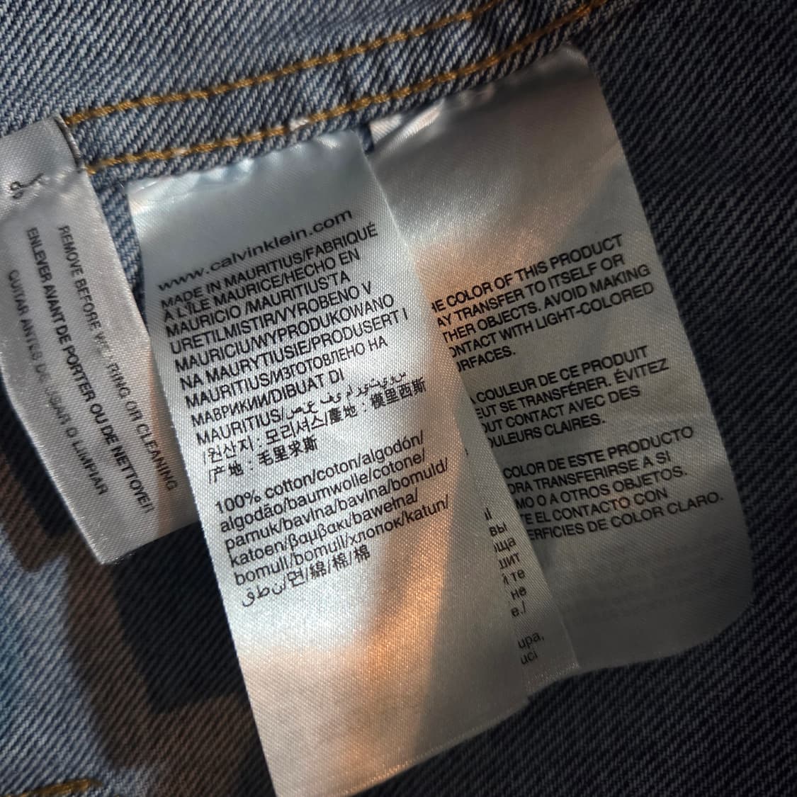 캘빈클라인 진 데님 자켓 상품이미지8