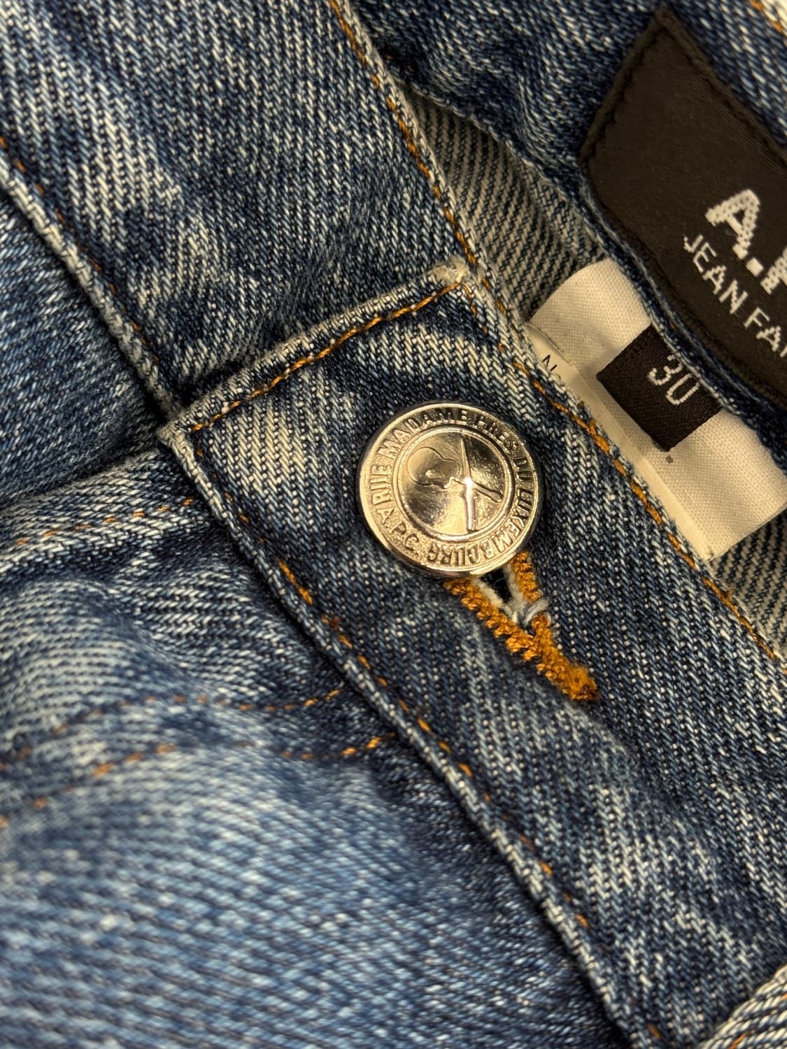 A.P.C Straight Denim Pants (washed blue) 상품이미지4