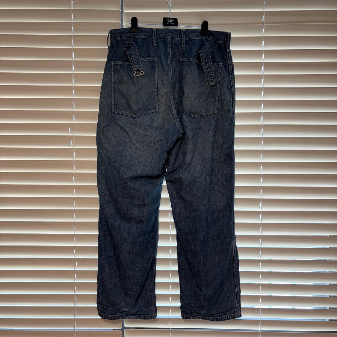 바우와우 US ARMY M35 빈티지 퍼티그 워크 데님 팬츠 L 상품이미지6