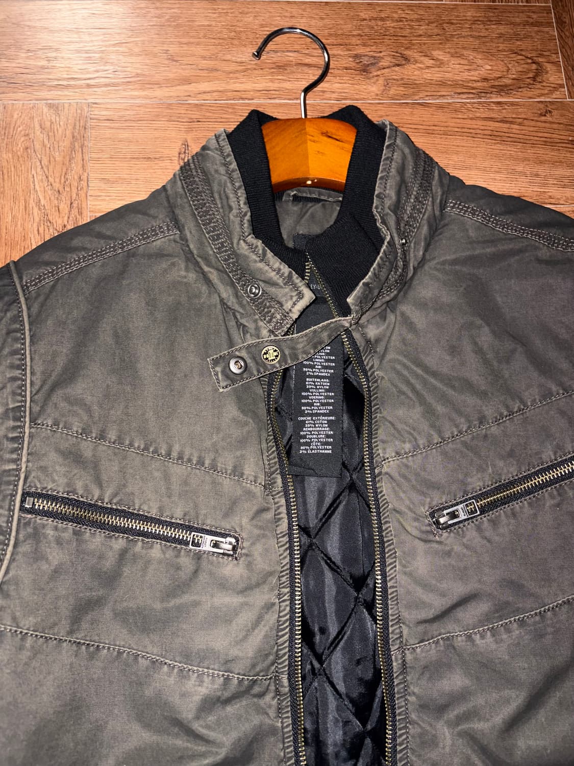 할리데이비슨 퀄팅 바이커자켓 상품이미지5